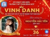 VINH DANH HỌC SINH NGUYỄN HẢI YẾN – THỦ KHOA NHÀ TRƯỜNG, TOP 10 THÍ SINH CÓ TỔNG ĐIỂM 4 MÔN THI CAO NHẤT TỈNH ĐIỆN BIÊN NĂM 2026